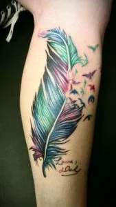 Feather Tattoo 48