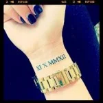 Roman Numeral Tattoo Meaning 17