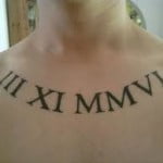 Roman Numeral Tattoo Meaning 21