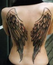 Wings Tattoos Png Image - Dark Angel Wings Drawing Transparent PNG -  1280x425 - Free Download on NicePNG