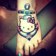 50+Best Hello Kitty Tattoo Designs with Meanings