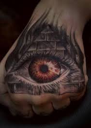TATTOO LABAR  dotwork hamsa hand illuminati eye geometric pattern symbol  Tattoo  Big Tattoo Planet