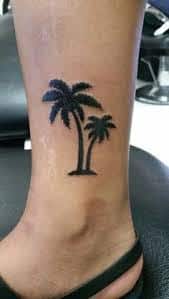 Palm Tree Tattoos 49