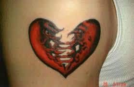 Broken Heart Tattoos 19