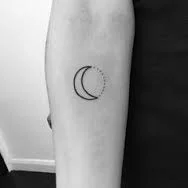 Crescent Moon Tattoo Meaning 18