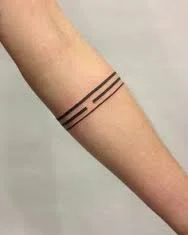 Three Lines Tattoo Meaning 2