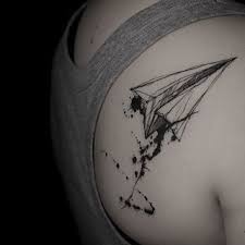 Paper Airplane Tattoo Meaning 11