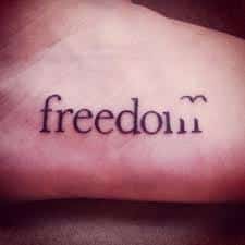 Small Tattoo Freedom