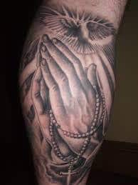 Tatuaż Modlących Się Rąk 27