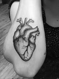 Anatomical Heart Tattoo 40