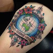 Earth Tattoo 38