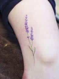 Lavender Tattoo 44