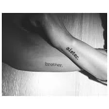 Brother Sister Tattoos 36