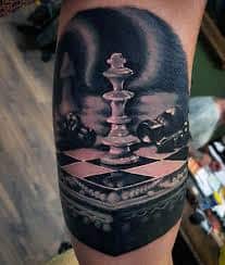 Chess Tattoo 9