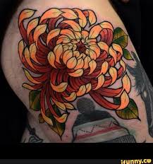 Chrysanthemum Tattoo 48