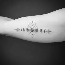 Phases of the Moon Tattoo 47