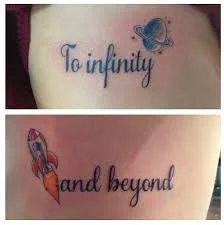 To Infinity and Beyond Tattoo 8