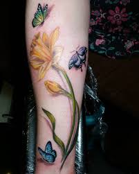 daffodil tatovering 36