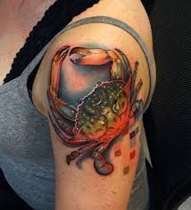 Crab Tattoo Meaning, Design & Ideas