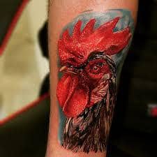 Rooster Tattoo 32