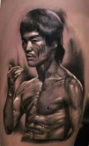 Bruce Lee Tattoo 8
