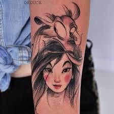 Mulan Tattoo 45