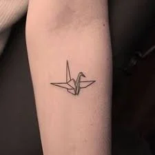 Paper Crane Tattoo 10
