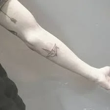 Paper Crane Tattoo 34