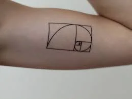 Fibonacci Spiral Tattoo 10