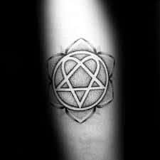 Heartagram Tattoo 41