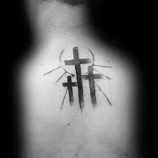 3 cross tattoo 1