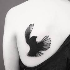 What Does Black Bird Tattoo Mean? | Represent Symbolism