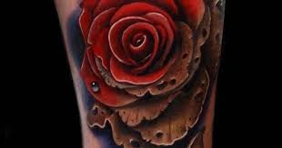 Dying Rose Tattoo Meaning, Design & Ideas