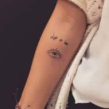 Evil Eye Tattoo Meaning, Design & Ideas