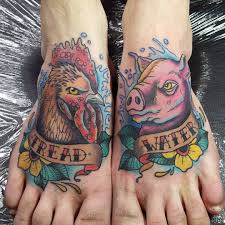 Pig and Rooster Tattoo Meaning 45