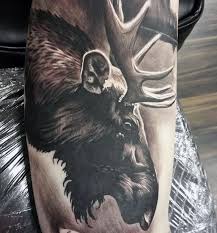 Moose Tattoo Meaning 9