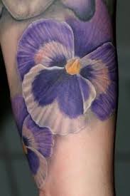 Violet Flower Tattoo Meaning 6