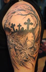 Cemetery Tattoo Meaning 42