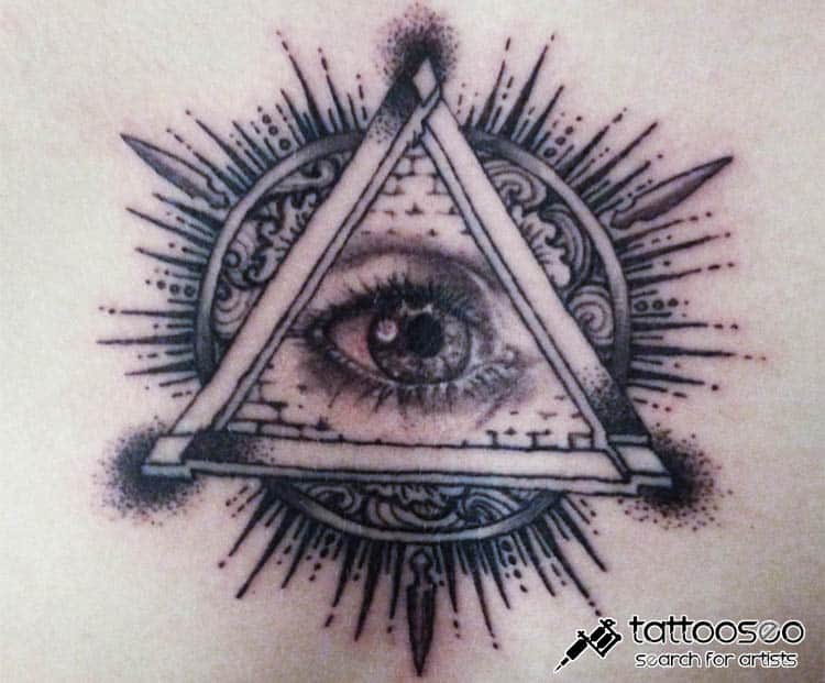All Seeing Eye Tattoo Meaning, Designs & Ideas