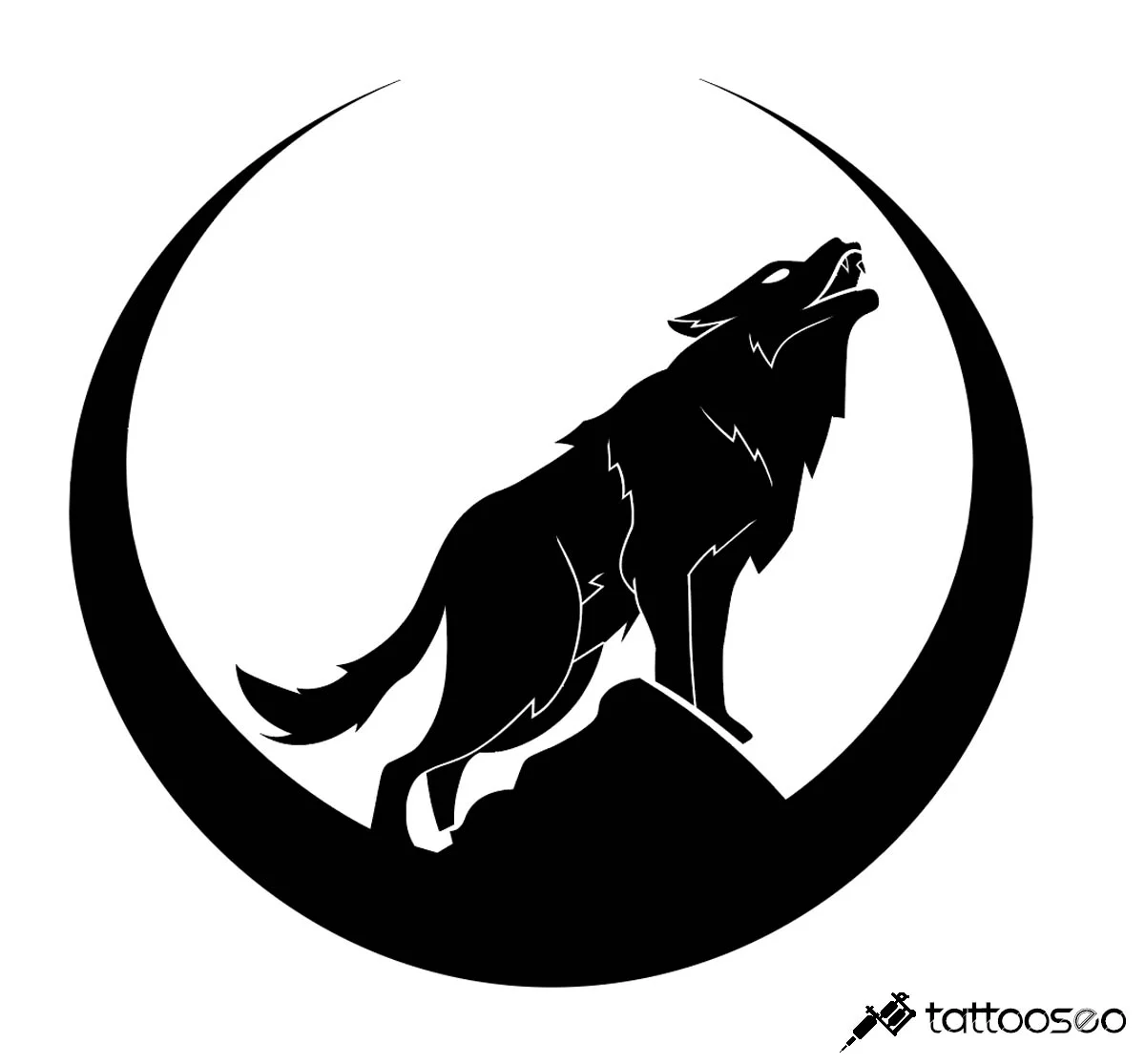 lone wolf tattoo meaning