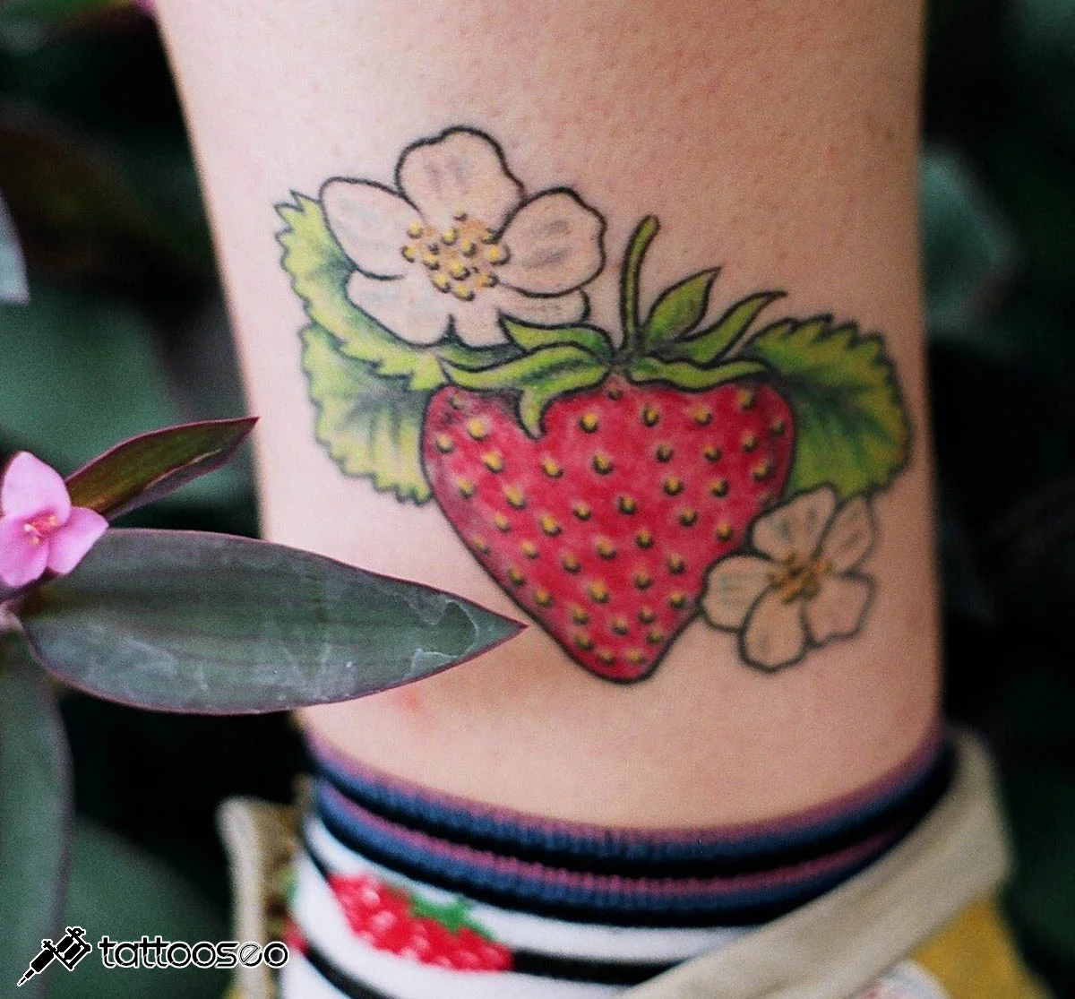 strawberry tattoo meaning